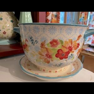 Pioneer Woman Berry Colander with Drip Plate